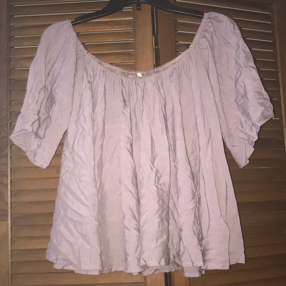 Lavender blouse